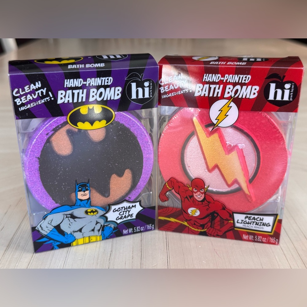 Hi Peach Layne - Hand Painted Justice League bath Bombs - Clean Ingredients! - Picture 8 of 16